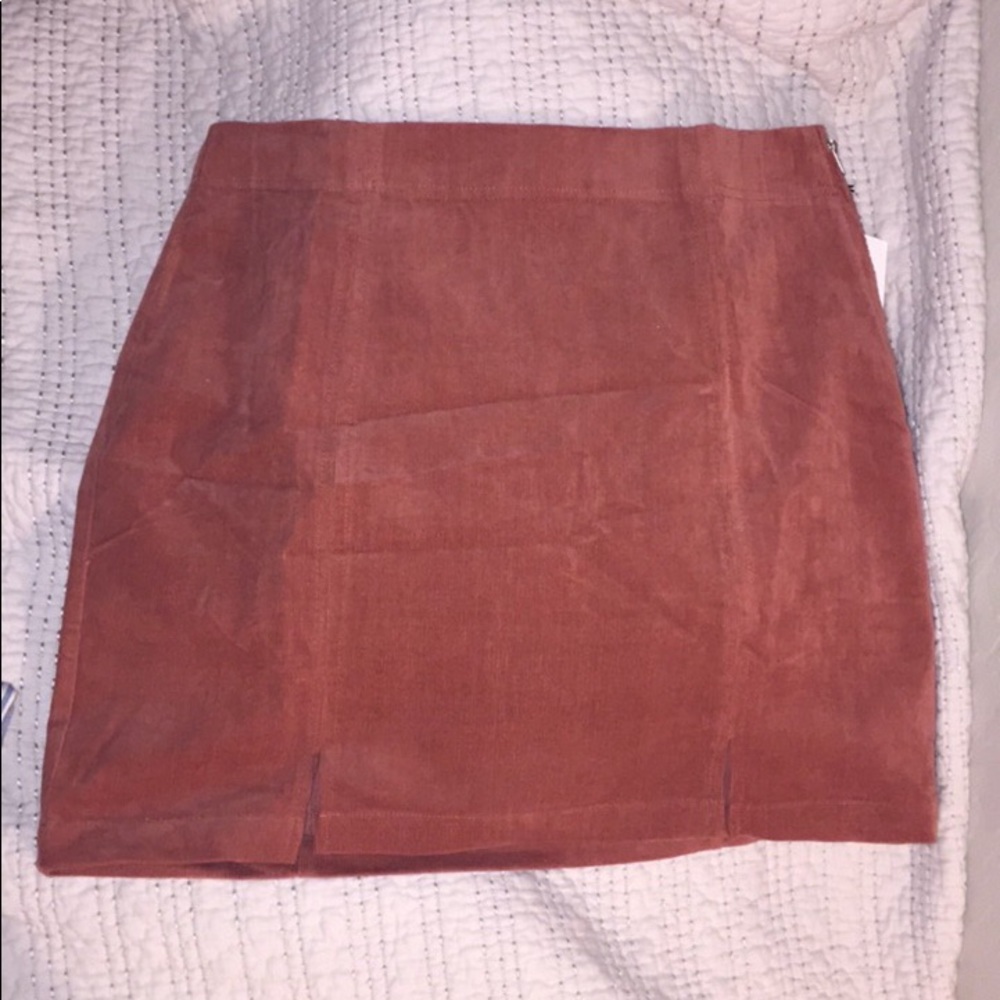 GREY BANDIT rose pink mini skirt